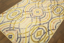 Load image into Gallery viewer, Light Yellow Traditional 5&#39; x 8&#39;ft Carpet - GS Productions
