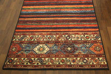 Load image into Gallery viewer, Orange &amp; Grey Traditional 4&#39; x 6&#39;ft Carpet - GS Productions
