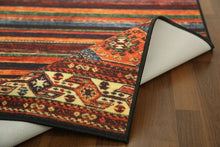 Load image into Gallery viewer, Orange &amp; Grey Traditional 4&#39; x 6&#39;ft Carpet - GS Productions
