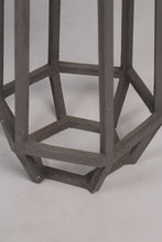Load image into Gallery viewer, Grey metal table/stool 1&#39; x 2.5&#39;ft - GS Productions
