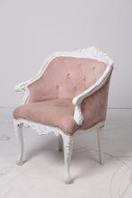 Load image into Gallery viewer, Tea Pink &amp; chalk White carved and quilted 2&#39;x 2.5&#39;ft - GS Productions
