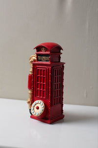 vintage red phone booth - GS Productions