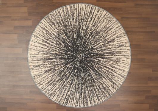 Off-white Traditional 5' x 5'ft Carpet - GS Productions