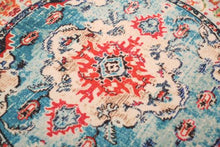 Load image into Gallery viewer, Orange &amp; Blue Traditional 5&#39; x 5&#39;ft Carpet - GS Productions
