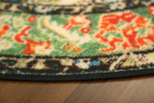 Load image into Gallery viewer, Green Traditional 5&#39; x 5&#39;ft Carpet - GS Productions
