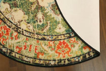 Load image into Gallery viewer, Green Traditional 5&#39; x 5&#39;ft Carpet - GS Productions
