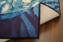 Load image into Gallery viewer, Blue Waves Traditional 3' x 8'ft Carpet - GS Productions

