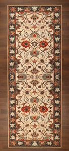 Brown Traditional 3' x 8'ft Carpet - GS Productions