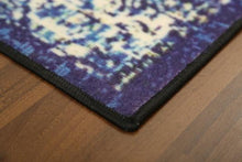 Load image into Gallery viewer, Dark Blue Traditional 3&#39; x 8&#39;ft Carpet - GS Productions
