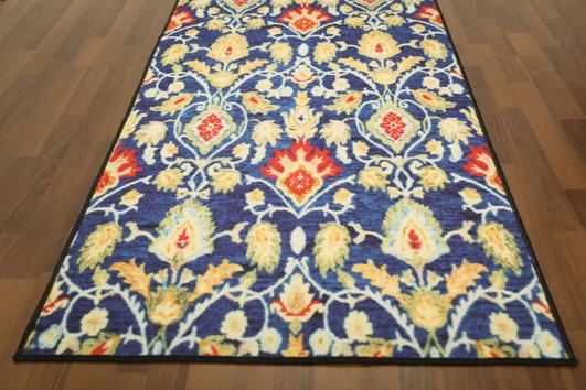 Blue & orange carpet 3' x 8'ft - GS Productions