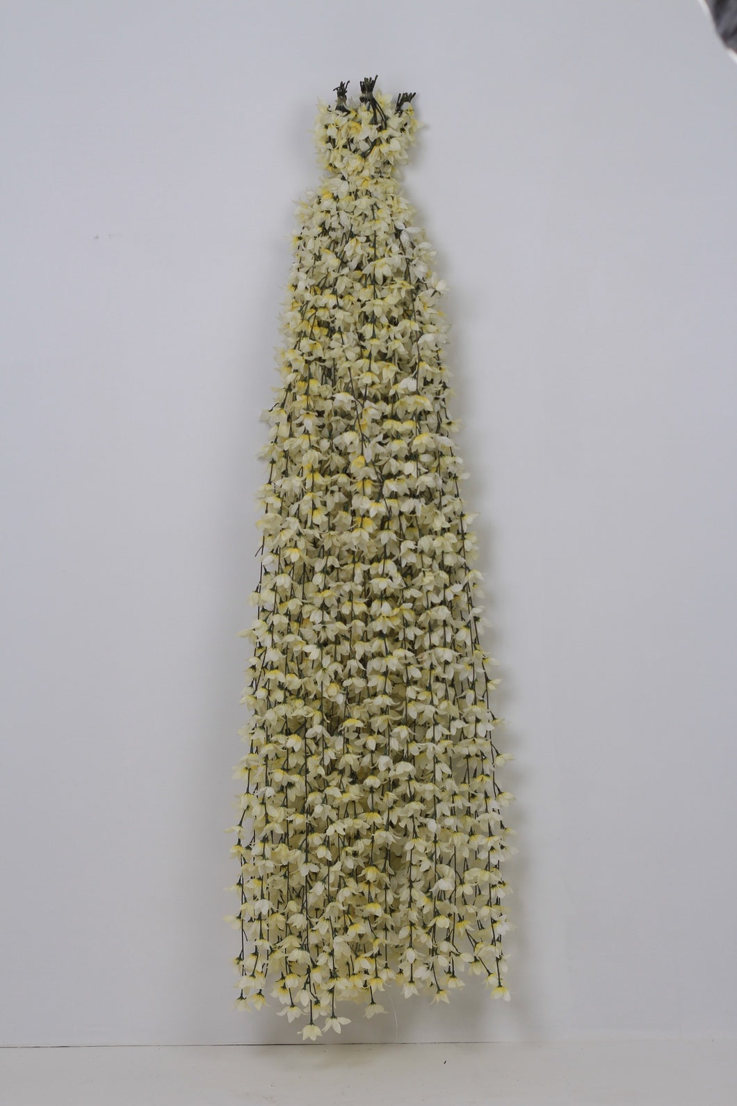 White & Light Yellow Artificial Floral Vines - GS Productions
