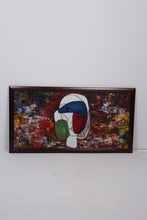 Load image into Gallery viewer, Red &amp; Blue Modern Art Painting 2&#39;x4&#39;ft - GS Productions
