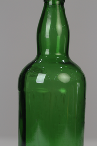 Green glass bottle 12" - GS Productions