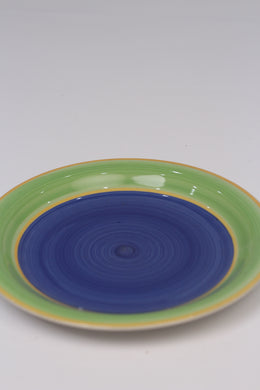 Green & Blue china Plate 10