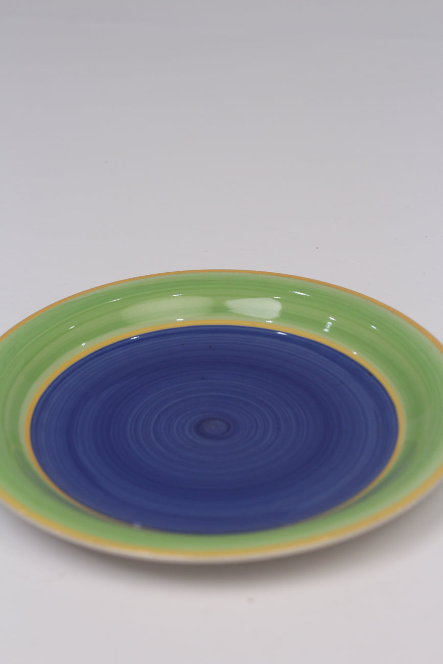 Green & Blue china Plate 10