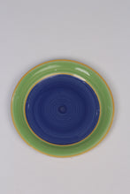 Load image into Gallery viewer, Green &amp; Blue china Plate 10&quot;x10&quot; - GS Productions
