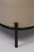 Load image into Gallery viewer, Set of 2 Off-white &amp; black modern sofa chairs  2&#39; x 3&#39;ft - GS Productions
