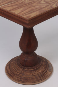 Brown raw wooden hall table 1.75' x 3'ft - GS Productions