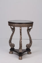 Load image into Gallery viewer, Dark Brown &amp; Light Gold Antique Hall Table 2&#39; x 3&#39;ft - GS Productions
