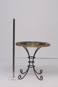 Black & Brown antique table 2' x 2.5'ft - GS Productions