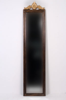 Brown & Gold carved Mirror 1.5'x6.5'ft - GS Productions