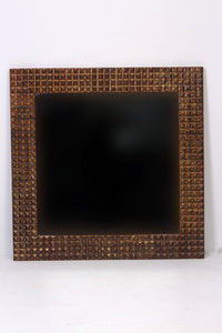 Dull gold contemporary Mirror 4'x4'ft - GS Productions
