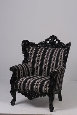 Black & White sofa chair  2'x 3'ft Chair - GS Productions