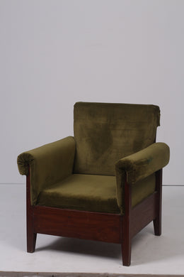 Green & Brown sofa chair 2.5'x 2.5'ft - GS Productions