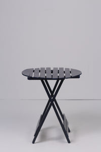 Set of 4 deep Blue outdoor Chairs & Table - GS Productions