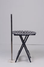 Load image into Gallery viewer, Set of 4 deep Blue outdoor Chairs &amp; Table - GS Productions
