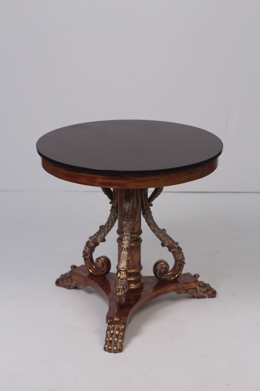 Gold & Brown Hall Table 2.5' x 3'ft - GS Productions