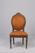 Load image into Gallery viewer, Orange &amp; dull olive green chair 2&#39;x 3.5&#39;ft Chair - GS Productions
