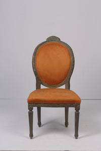 Orange & dull olive green chair 2'x 3.5'ft Chair - GS Productions