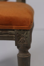 Load image into Gallery viewer, Orange &amp; dull olive green chair 2&#39;x 3.5&#39;ft Chair - GS Productions
