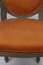 Load image into Gallery viewer, Orange &amp; dull olive green chair 2&#39;x 3.5&#39;ft Chair - GS Productions
