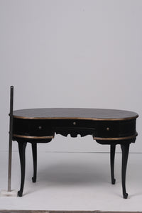 dark brown & Golden chester console table 3.5' x 3'ft - GS Productions