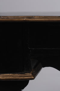 dark brown & Golden chester console table 3.5' x 3'ft - GS Productions