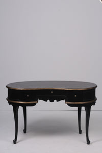 dark brown & Golden chester console table 3.5' x 3'ft - GS Productions