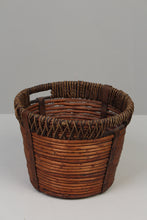 Load image into Gallery viewer, Brown Cane Basket 14&quot; x 10&quot; - GS Productions

