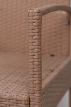 Load image into Gallery viewer, Set of 2 Brown cane lawn chairs &amp; table - GS Productions
