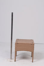 Load image into Gallery viewer, Set of 2 Brown cane lawn chairs &amp; table - GS Productions
