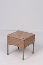 Load image into Gallery viewer, Set of 2 Brown cane lawn chairs &amp; table - GS Productions
