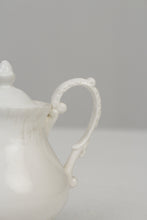 Load image into Gallery viewer, White Victorian China Sugar Pot 7&quot; x 5&quot; - GS Productions
