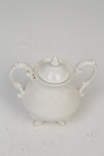 Load image into Gallery viewer, White Victorian China Sugar Pot 7&quot; x 5&quot; - GS Productions
