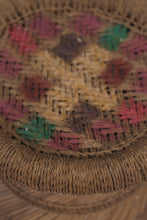 Load image into Gallery viewer, Hand painted cane stool  1.5&#39;x 1.5&#39;ft - GS Productions
