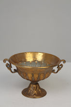 Load image into Gallery viewer, Antique Gold Victorian Urns/Planter/Decoration Piece (Metal) 10&quot; x 8&quot; - GS Productions
