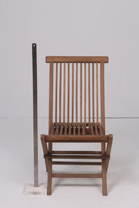 Brown wooden chair 1.5'x 3'ft - GS Productions