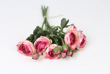 Load image into Gallery viewer, Dark &amp; Light Pink Bunch of Rose Flowers 8&quot; x 7&quot; - GS Productions
