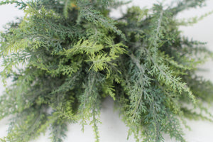 Green Artificial Bunch of Leaves 10" x 8" - GS Productions