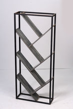 Load image into Gallery viewer, Black &amp; grey book rack 2.5&#39; x 6&#39;ft - GS Productions
